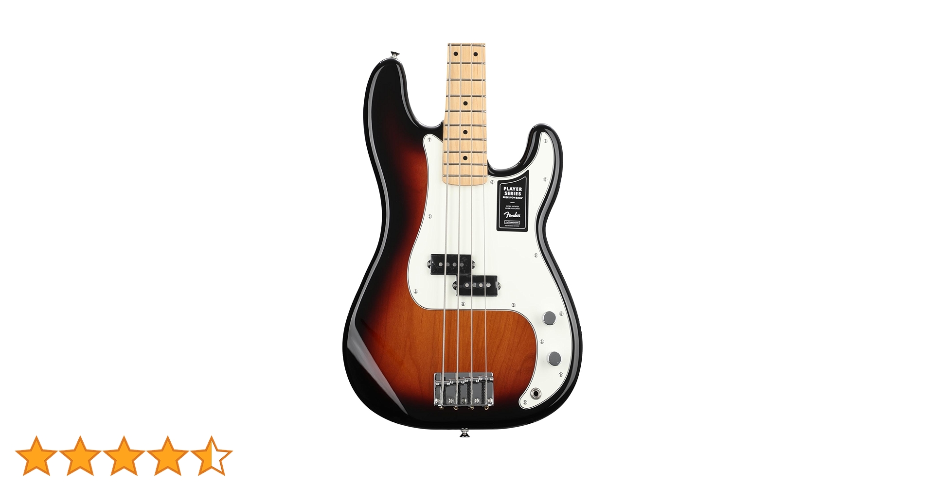 【最安値】Fender precision bass Player Fender Player Precision Bass, 3-Color Sunburst, Maple Fingerboard
